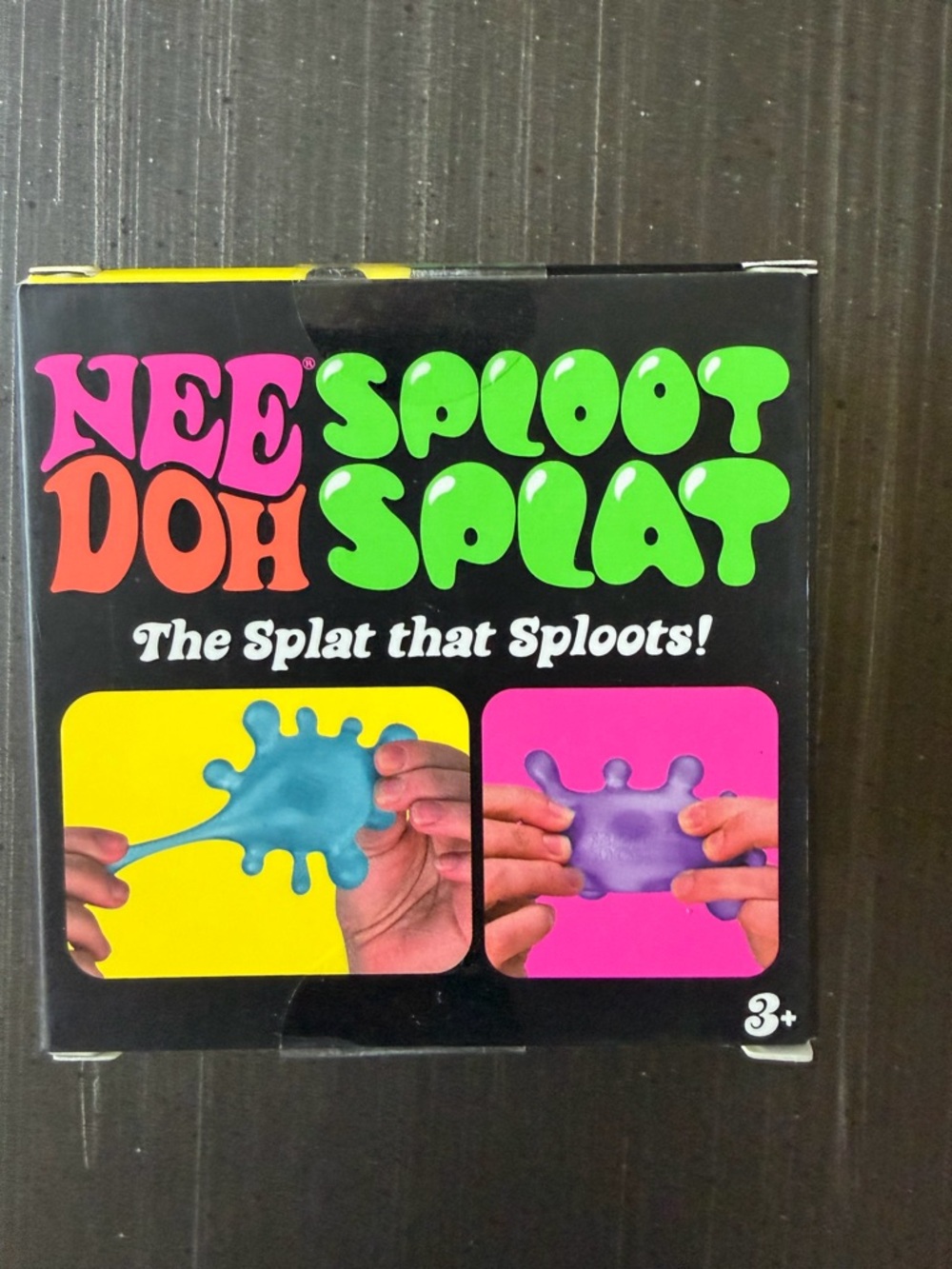 Nee Doh Sploot Splat Kids Toy - Bright Green - Picture 3 of 4